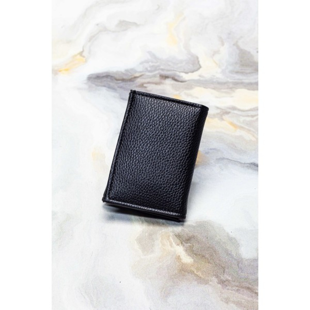 Vanilla Collection Vegan Deri Üç Katlamalı Çıtçıtlı Unisex Süper Mini Cüzdan Erkek Kartlık Fiyatı