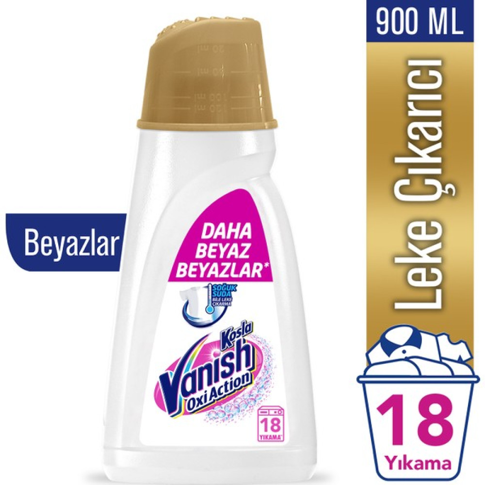 Vanish Kosla Leke Çıkarıcı Gold Sıvı 900 ml Beyazlar için Çamaşır Yıkama Fiyatı