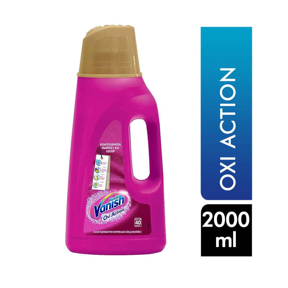 Vanish Kosla Leke Çıkarıcı & Renk Koruyucu 2000 ml Oxi-Action Diğer Fiyatı