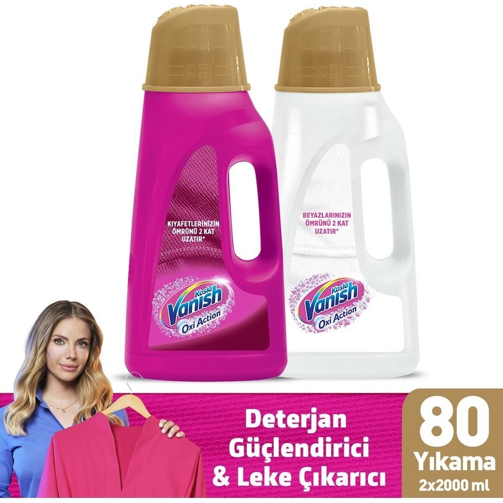 Vanish Kosla Multipower Renkliler ve Beyazlar Için 2000 ml 2000 ml Sıvı Leke Çıkarıcı - 4 lt Çamaşır Yıkama Fiyatı