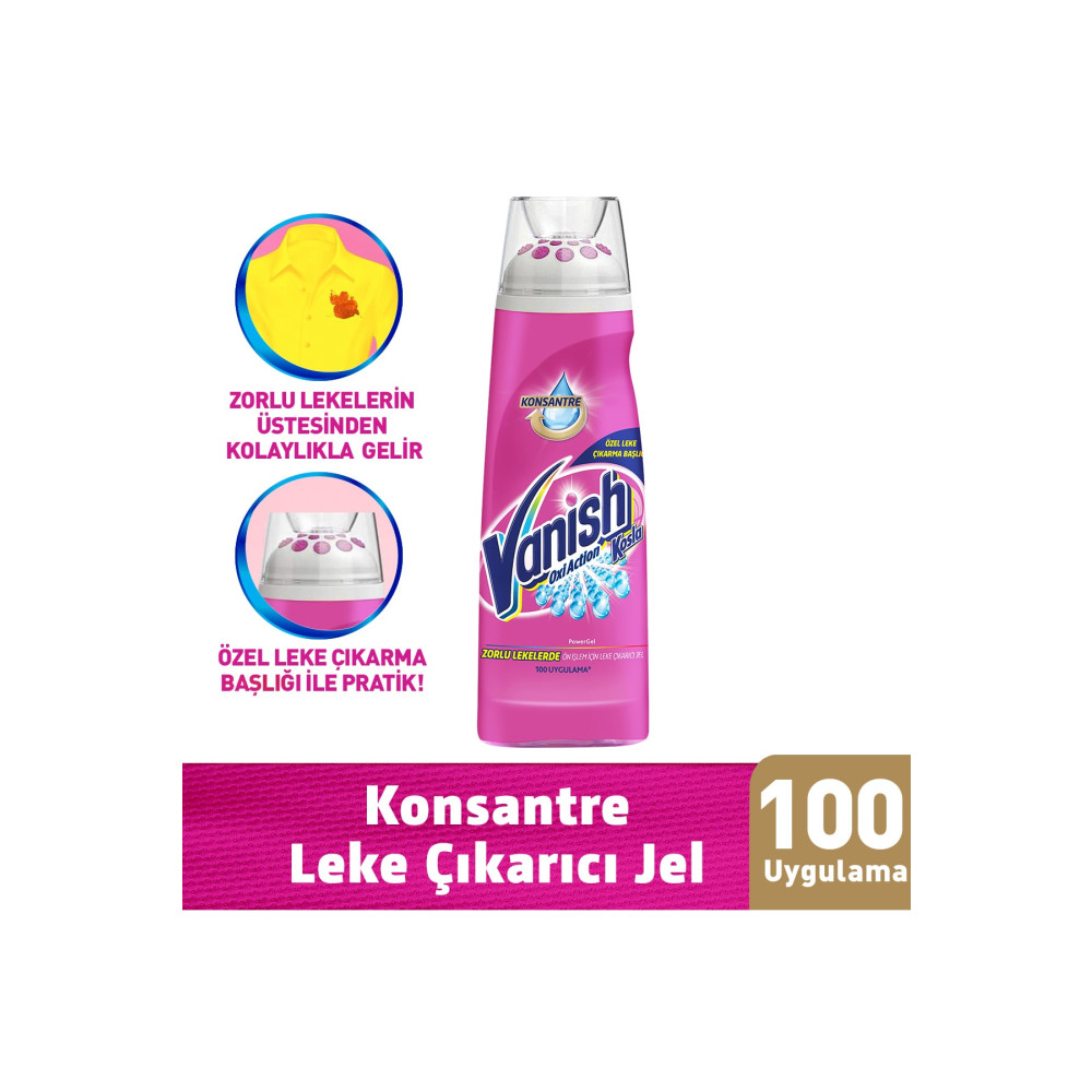 Vanish Kosla Ön Işlem Için Özel Leke Çıkarıcı Konsantre Jel 200 ml Çamaşır Yıkama Fiyatı