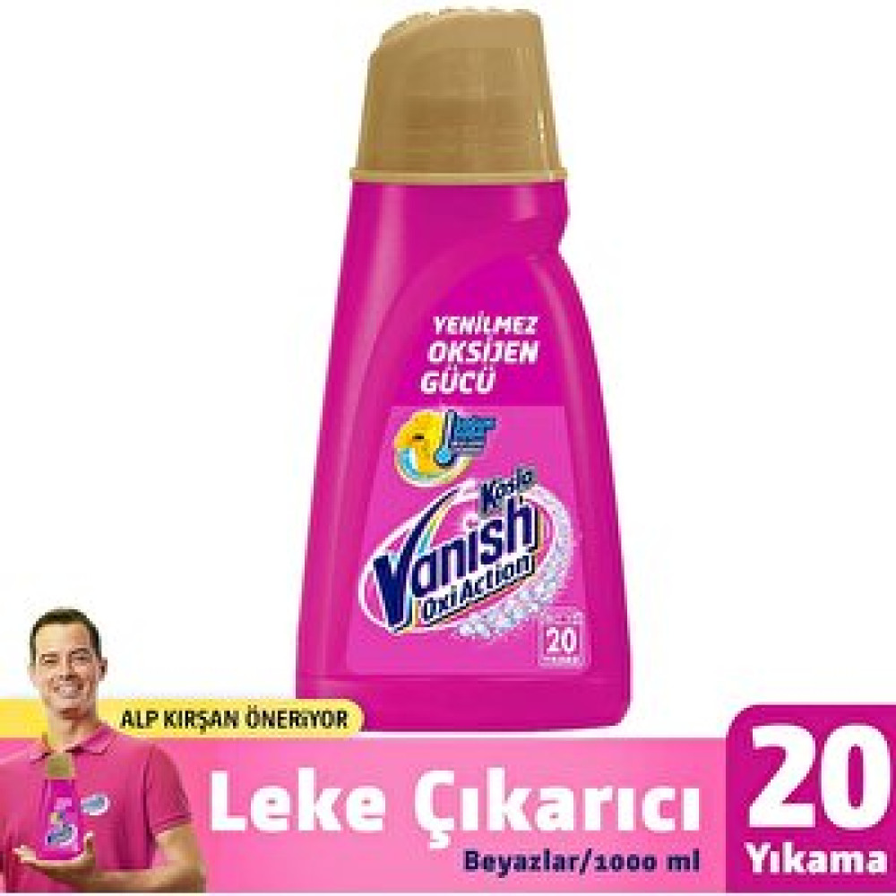 Vanish Leke Çıkarıcı Sıvı Gold Pembe 20 Yıkama, 1 Litre Çamaşır Yıkama Fiyatı