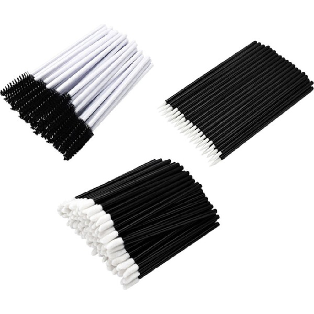 Vanmbo 150 Adet Tek Kullanımlık Kirpik Maskara Değnekleri Dudak Eyeliner Makyaj Fırça Kiti (Yurt Dışından) Oto Boyaları Fiyatı