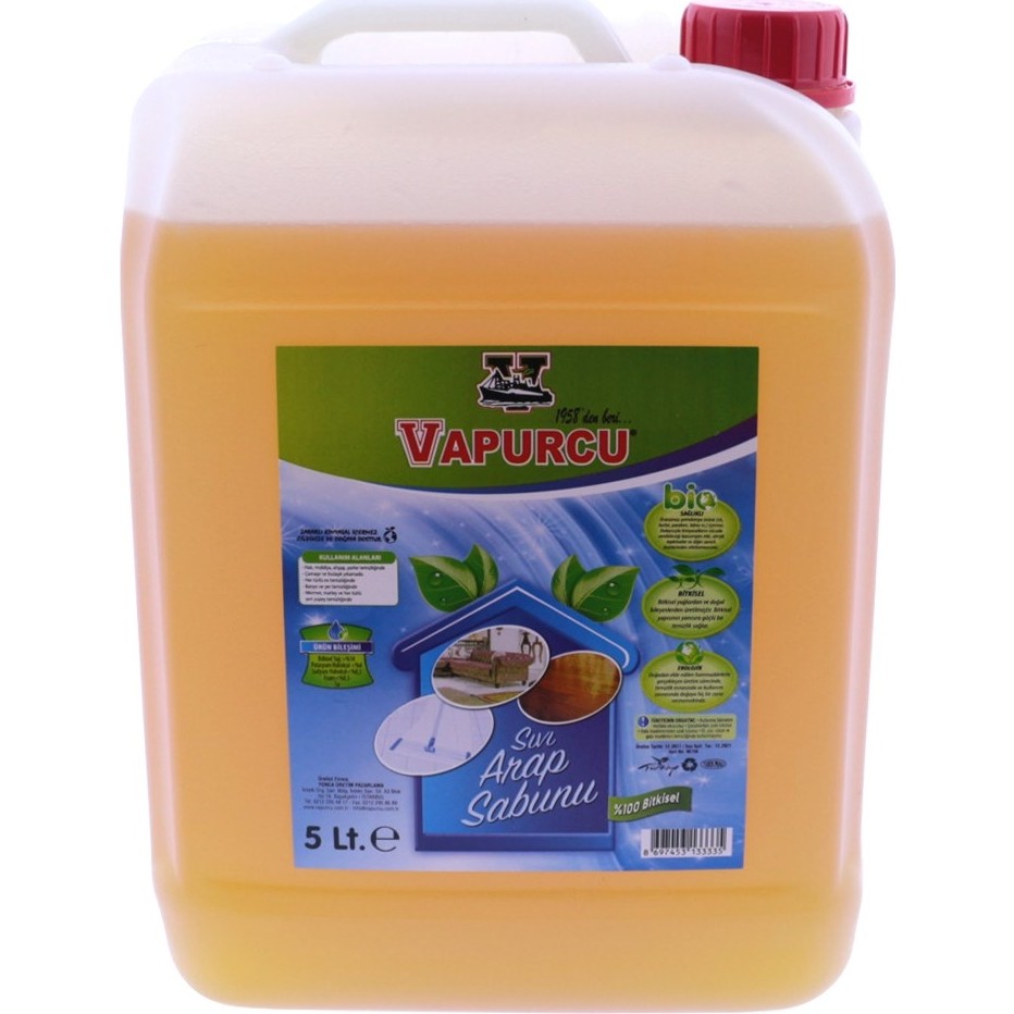 Vapurcu Sıvı Arap Sabunu 5 Lt Diğer Fiyatı