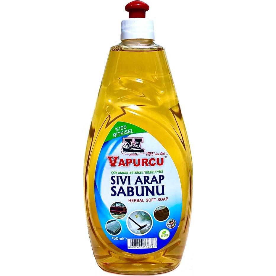 Vapurcu Sıvı Arap Sabunu 750 ml Diğer Fiyatı