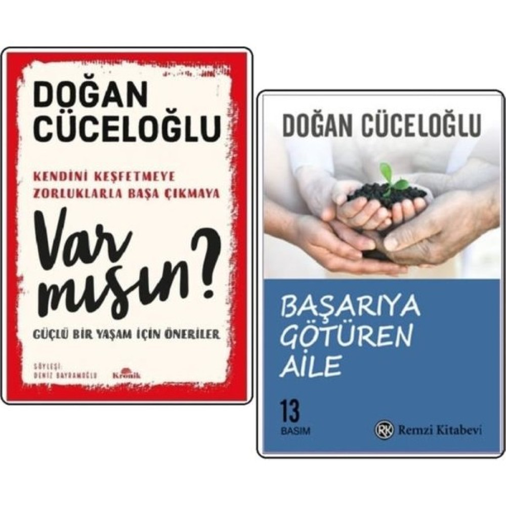 Var Mısın & Başarıya Götüren Aile 2'li Set -Doğan Cüceloğlu Aile Sağlığı Kitapları Fiyatı