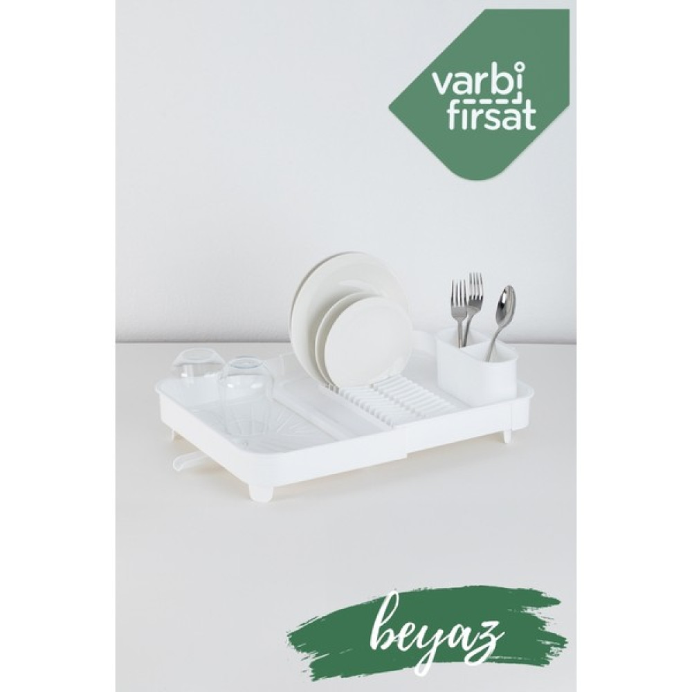 Varbifırsat Açılır Kapanır Bulaşıklık - Beyaz Pratik Mutfak Gereçleri Fiyatı
