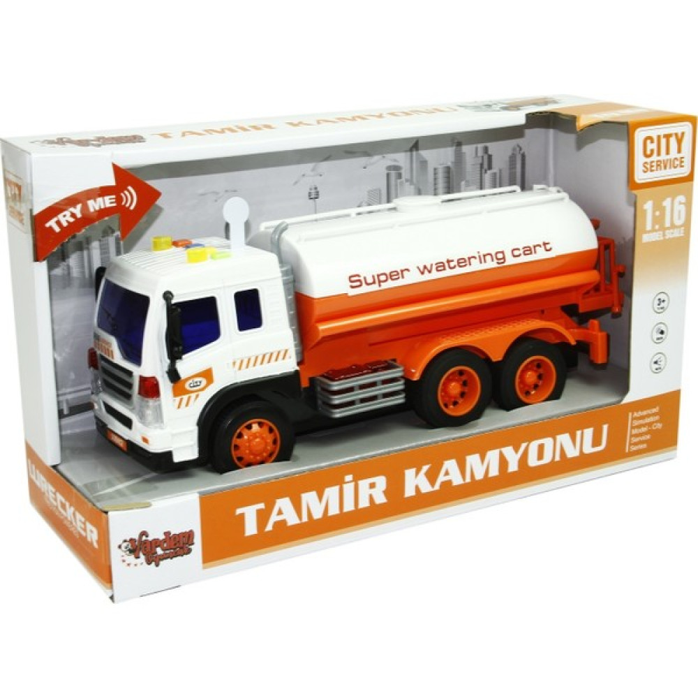 Vardem 1:16 Ölçekli Sesli Işıklı Tankerli Tamir Kamyonu - Renkli Oto Boyaları Fiyatı