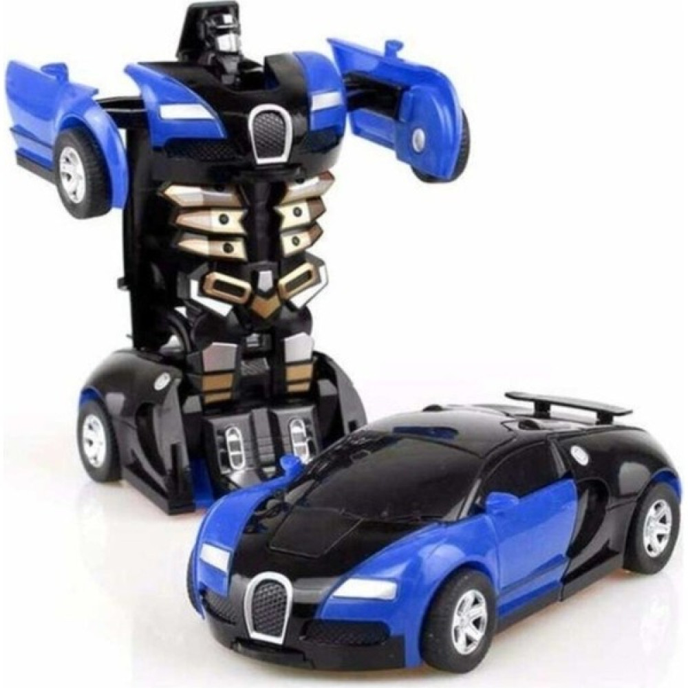 Vardem Oyuncak Oyuncak Robota Dönüşen Metal Çek Bırak Araba Mavi Bugatti - Renkli Oyuncak Araç Fiyatı