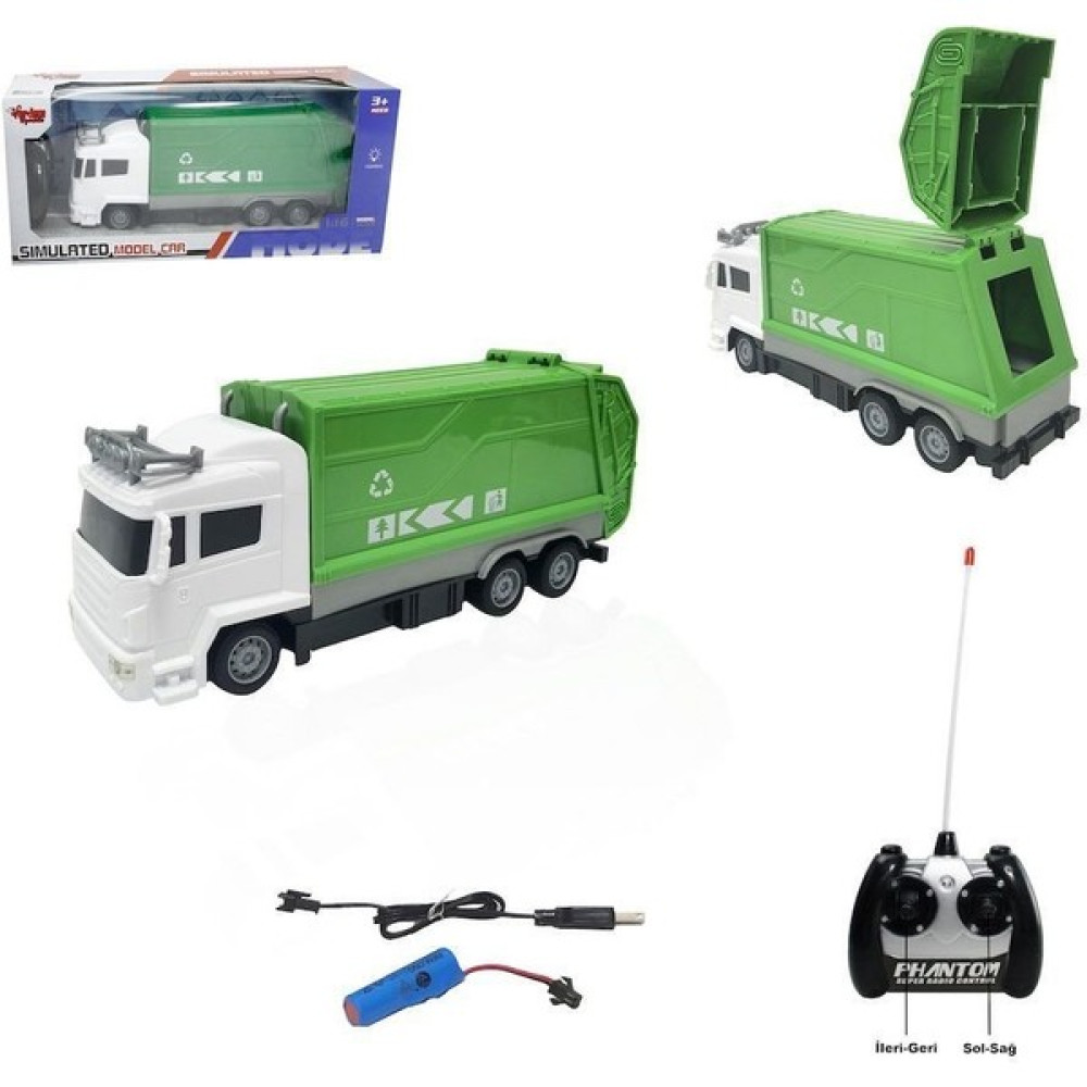 Vardem Oyuncak RG-618-6A-7A Kumandalı Full Fonksiyon Şarjlı 1:18 Kamyon / Çöp Kamyonu Oyuncak Araç Fiyatı
