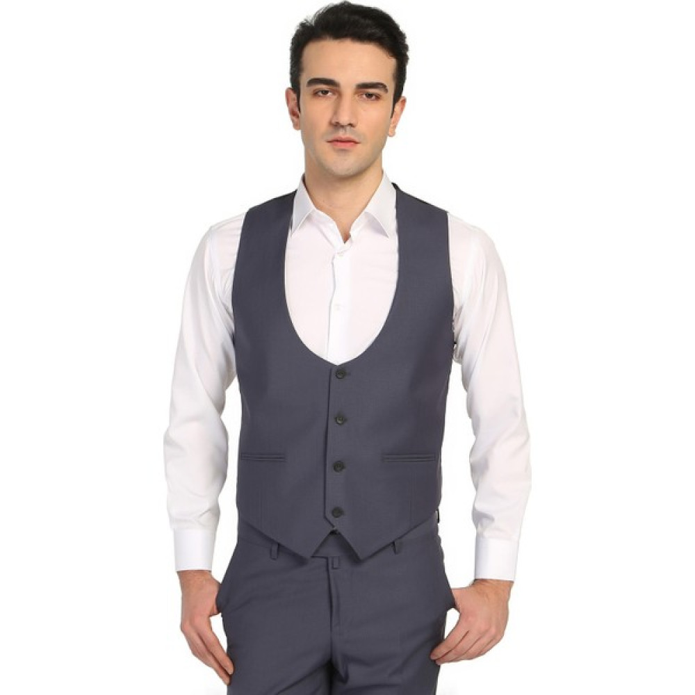 Varetta Erkek Yelek Slim Fit Kesim Gri Erkek Yelek Fiyatı