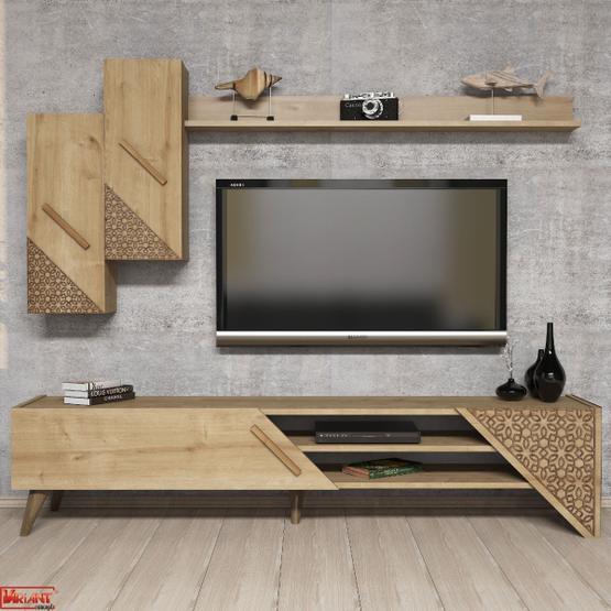 Variant Beril TV Ünitesi Meşe Tv Ünitesi / Sehpası Fiyatı