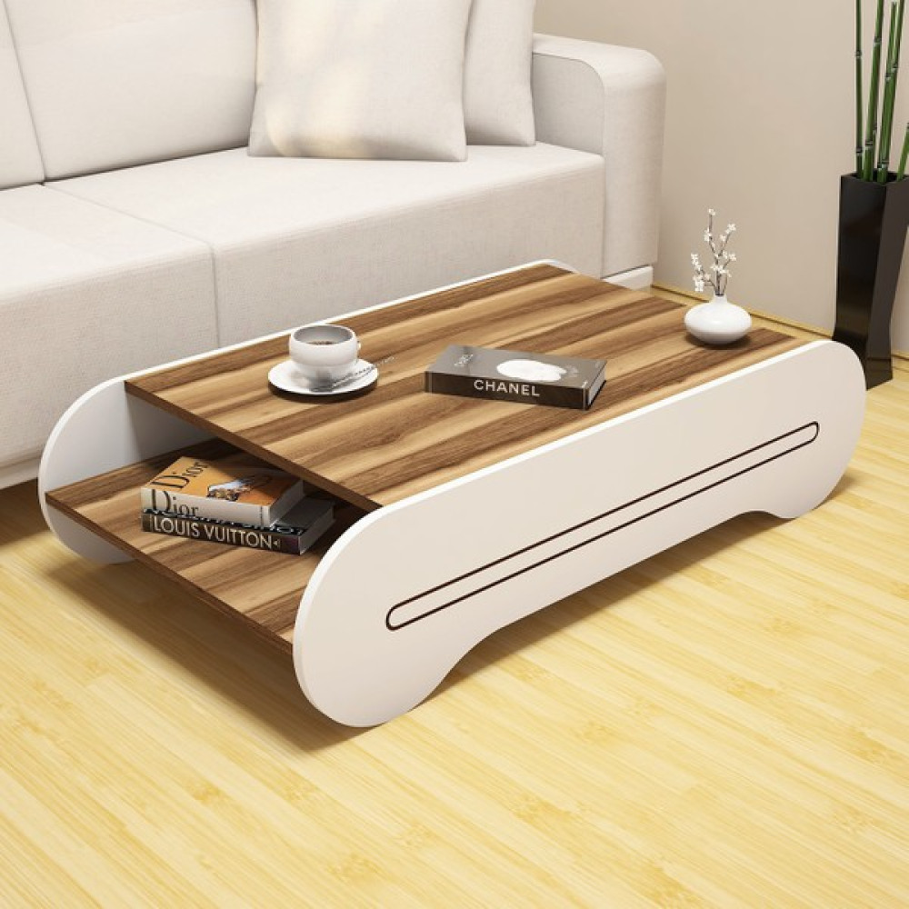 Variant Concept Cool Orta Sehpa Ceviz - Beyaz Orta Sehpa Fiyatı