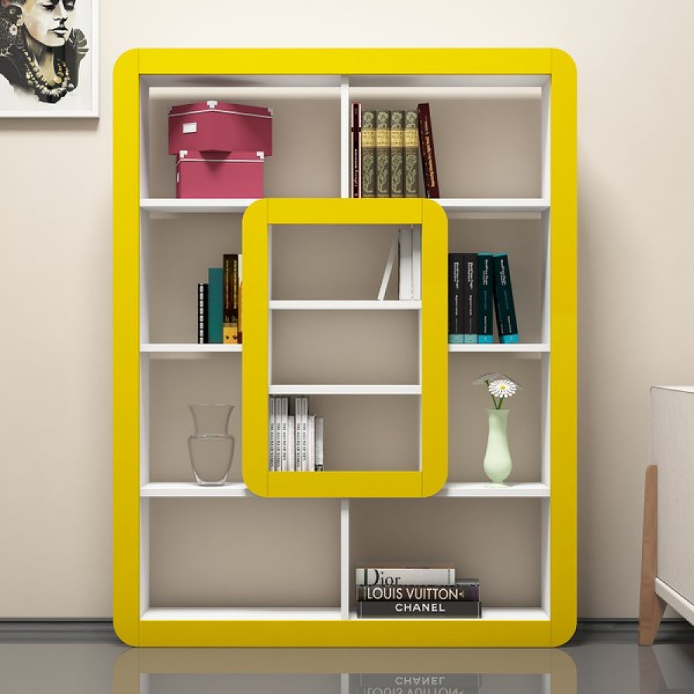 Variant Concept Orkide Kitaplık Beyaz - Sarı Kitaplık Fiyatı