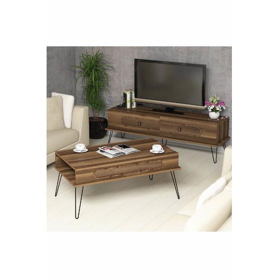 Variant Ekol TV Ünitesi Ve Orta Sehpa Takımı Krem
