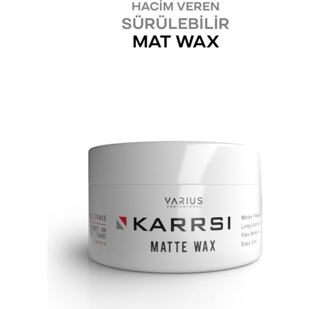 Varius Profesyonel Karrsı Saç Şekillendirici Mat Wax 100 ml Oto Boyaları Fiyatı