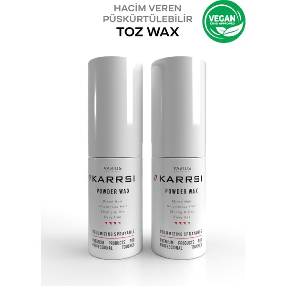 Varius Profesyonel Karrsı Saç Şekillendirici Toz-Pudra Wax 30 ml Krepe Tozu Powder Cloud Saç Şekillendirici Krem Fiyatı