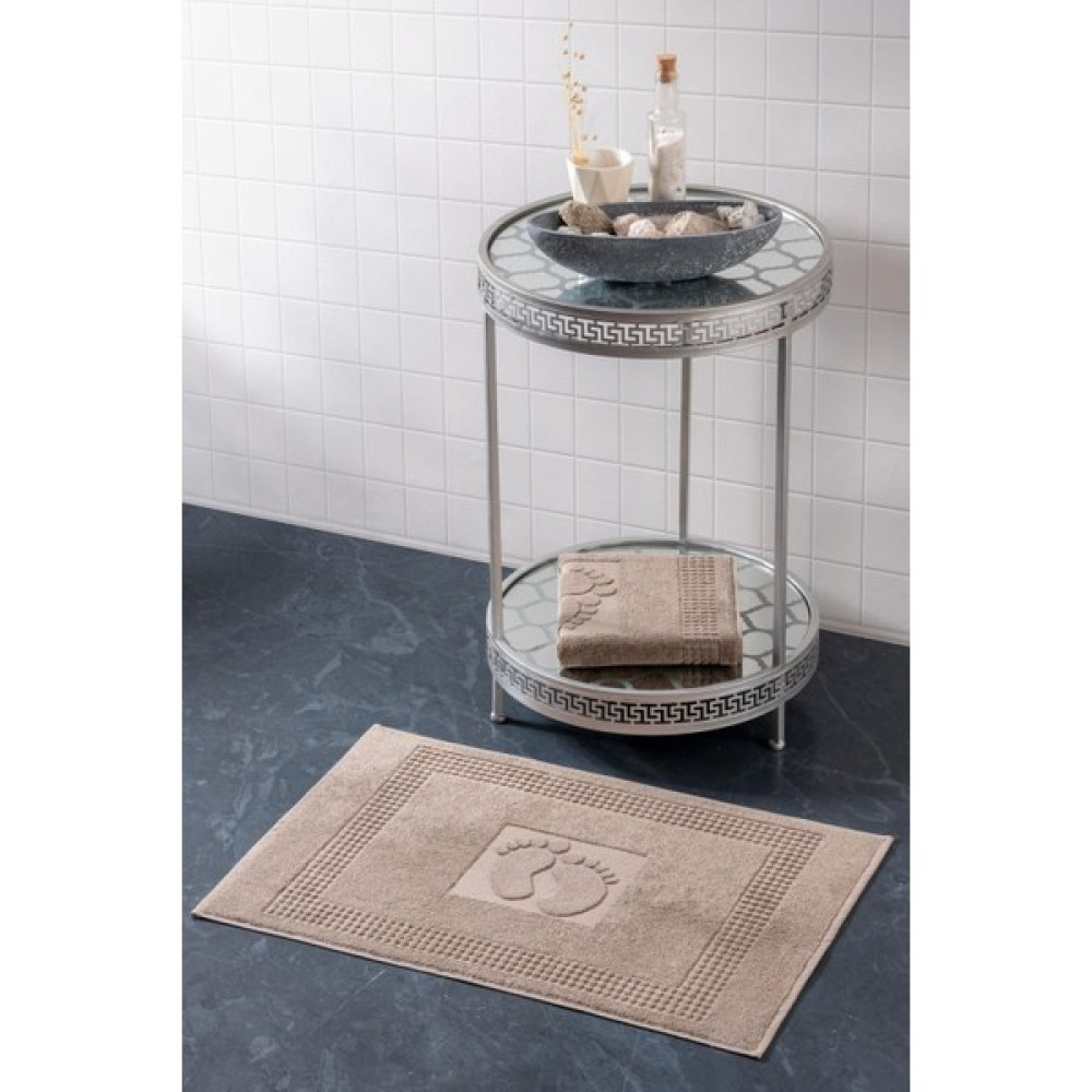 Varol 2 Adet Renkli Banyo Paspas Ayak Havlusu 50X70 - Kahve - 50 x 70 cm Ayak Havlusu Fiyatı