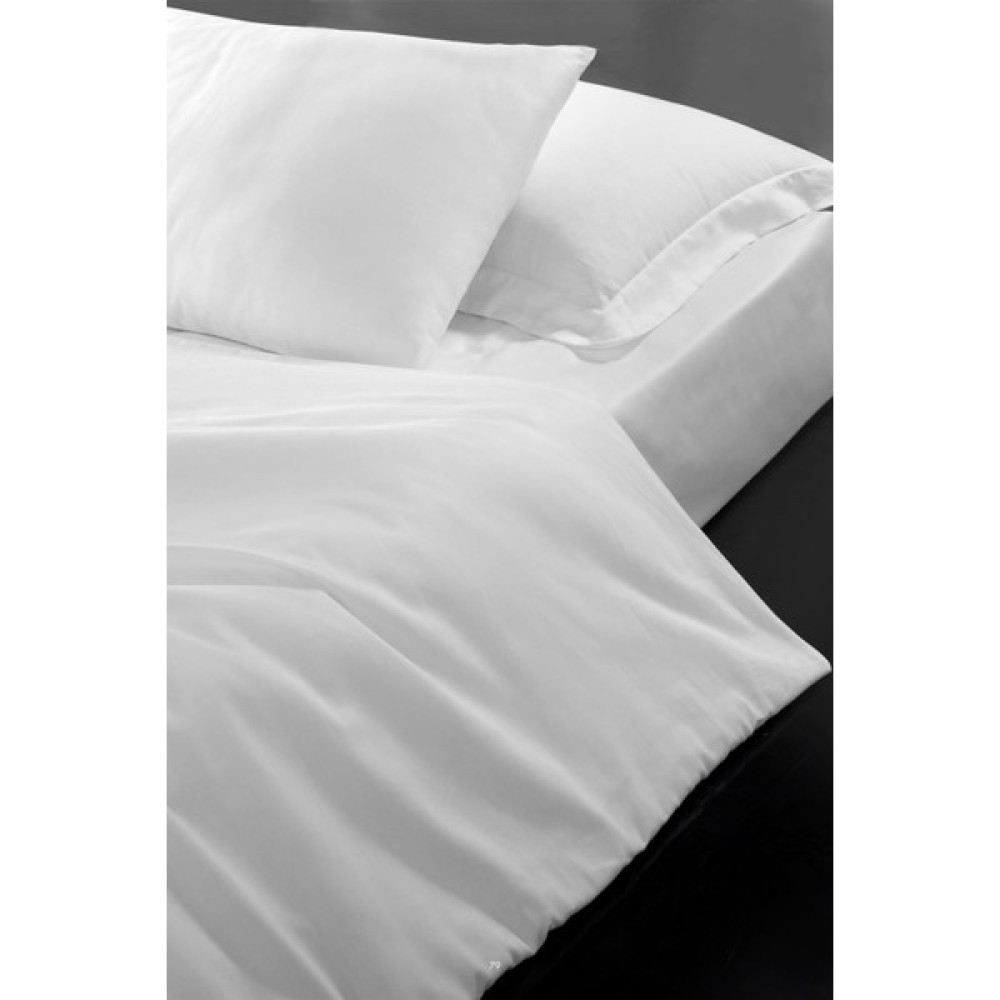 Varol Eris Serisi Pamuk Saten King Size Otel Nevresimi-Yorgan Kılıfı - 220 x 240 cm - Beyaz Nevresim Takımı Fiyatı