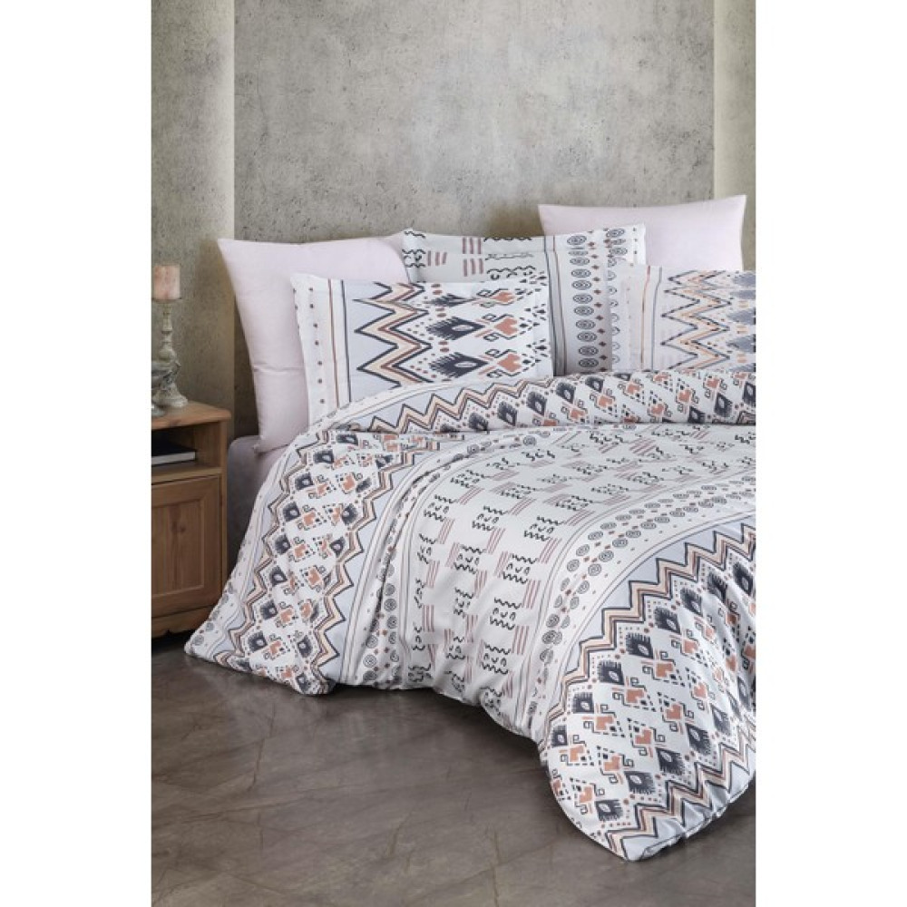 Varol Laura Home Family Size Bambu Saten Nevresim Takımı - Corso - Renkli - 160 x 220 cm Nevresim Takımı Fiyatı