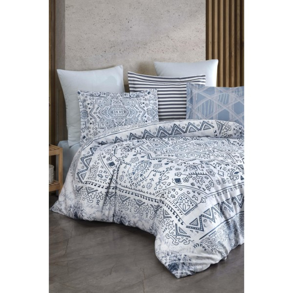 Varol Laura Home Family Size Bambu Saten Nevresim Takımı - Jesolo - Renkli - 160 x 220 cm Nevresim Takımı Fiyatı
