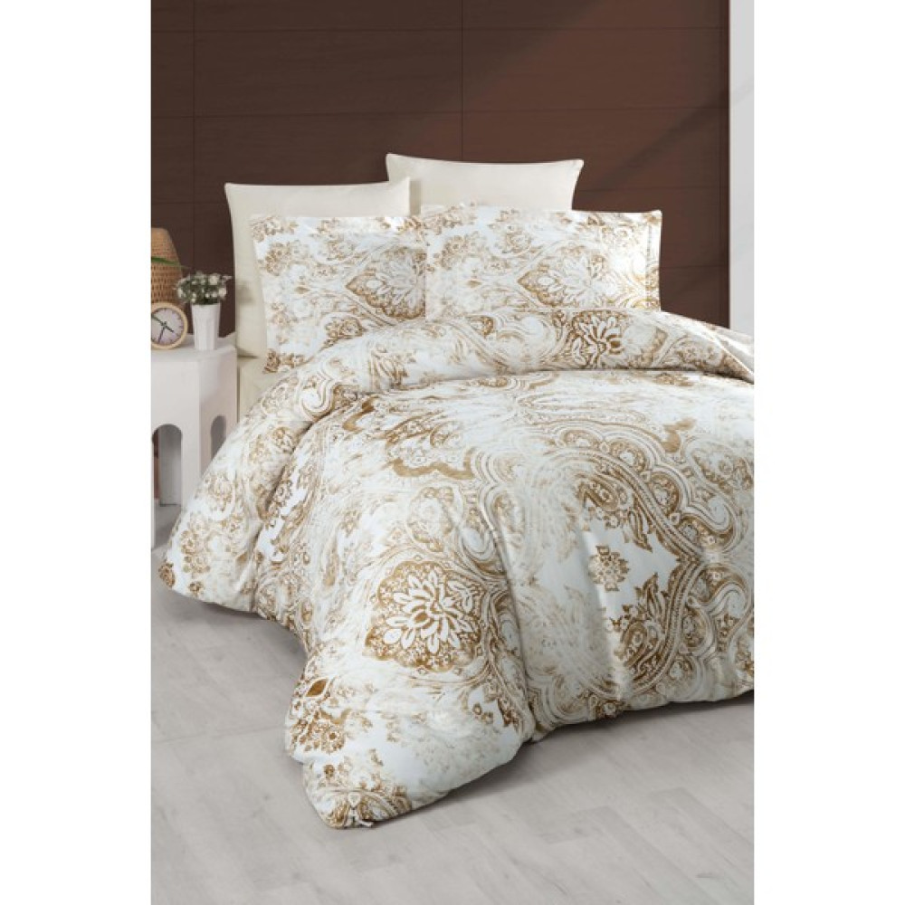 Varol Laura Home Family Size Bambu Saten Nevresim Takımı - Sante - Renkli - 160 x 220 cm Nevresim Takımı Fiyatı