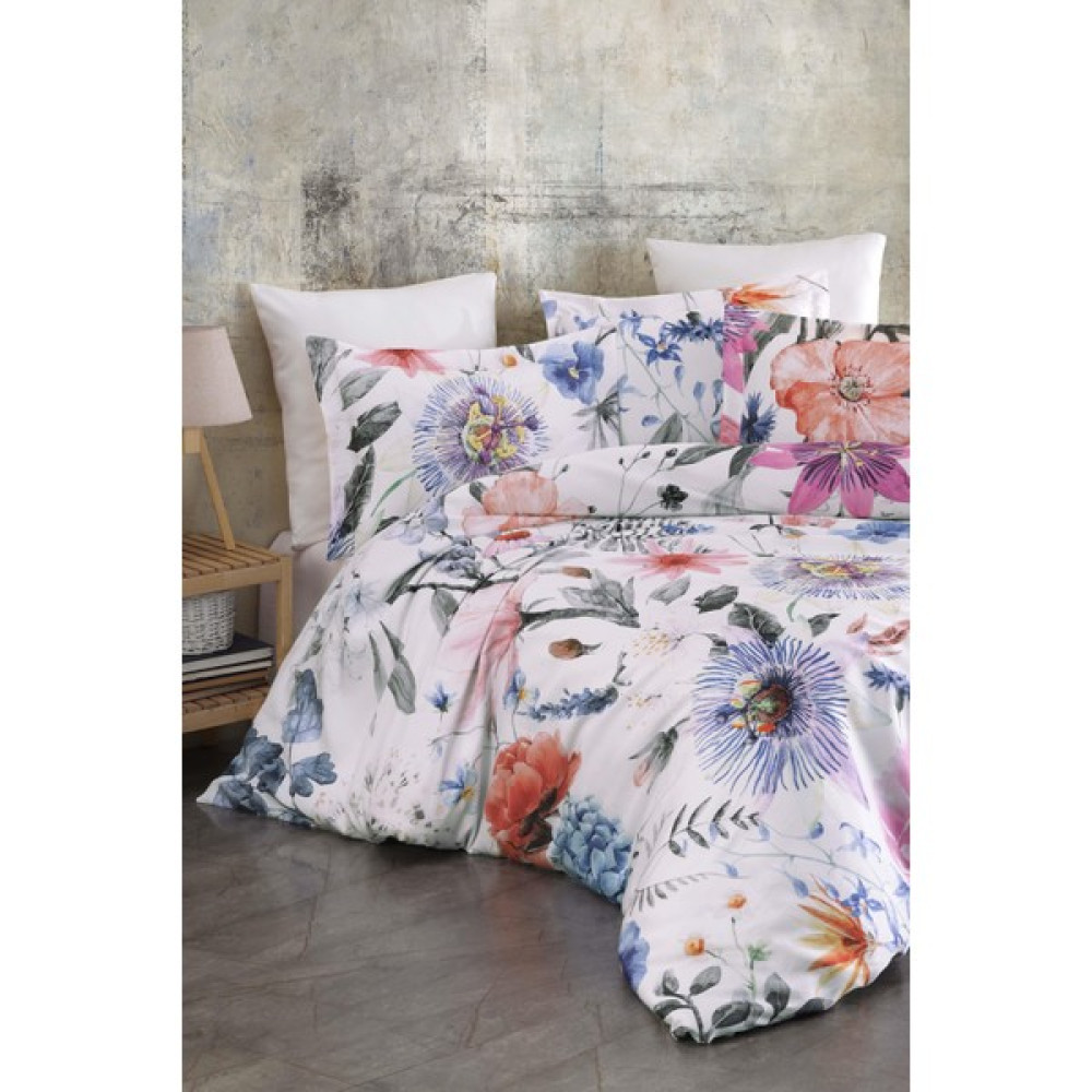 Varol Laura Home Lyocell Çift Kişilik Nevresim Takımı - Miranda - Renkli - 200 x 220 cm Nevresim Takımı Fiyatı