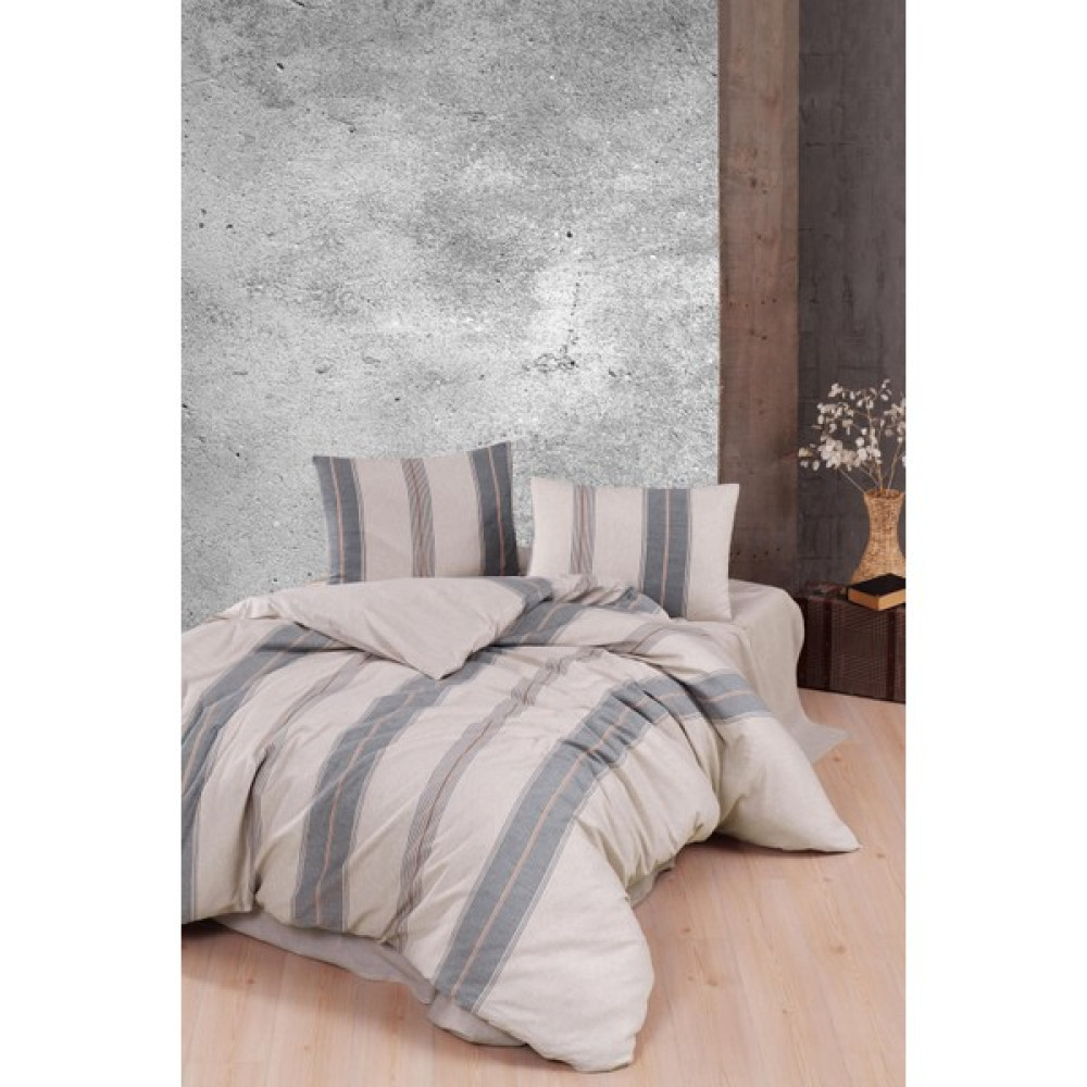 Varol Laura Home Naturel Çift Kişilik Nevresim Takımı - Milano - Kiremit - 200 x 220 cm Nevresim Takımı Fiyatı