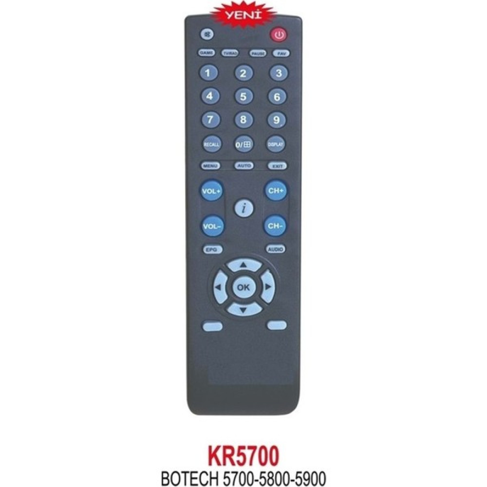 Varsakaca KR5700 Botech 5700-5800-5900 Nextstar-Braysan 300-500 Kumandası - Siyah Oto Boyaları Fiyatı