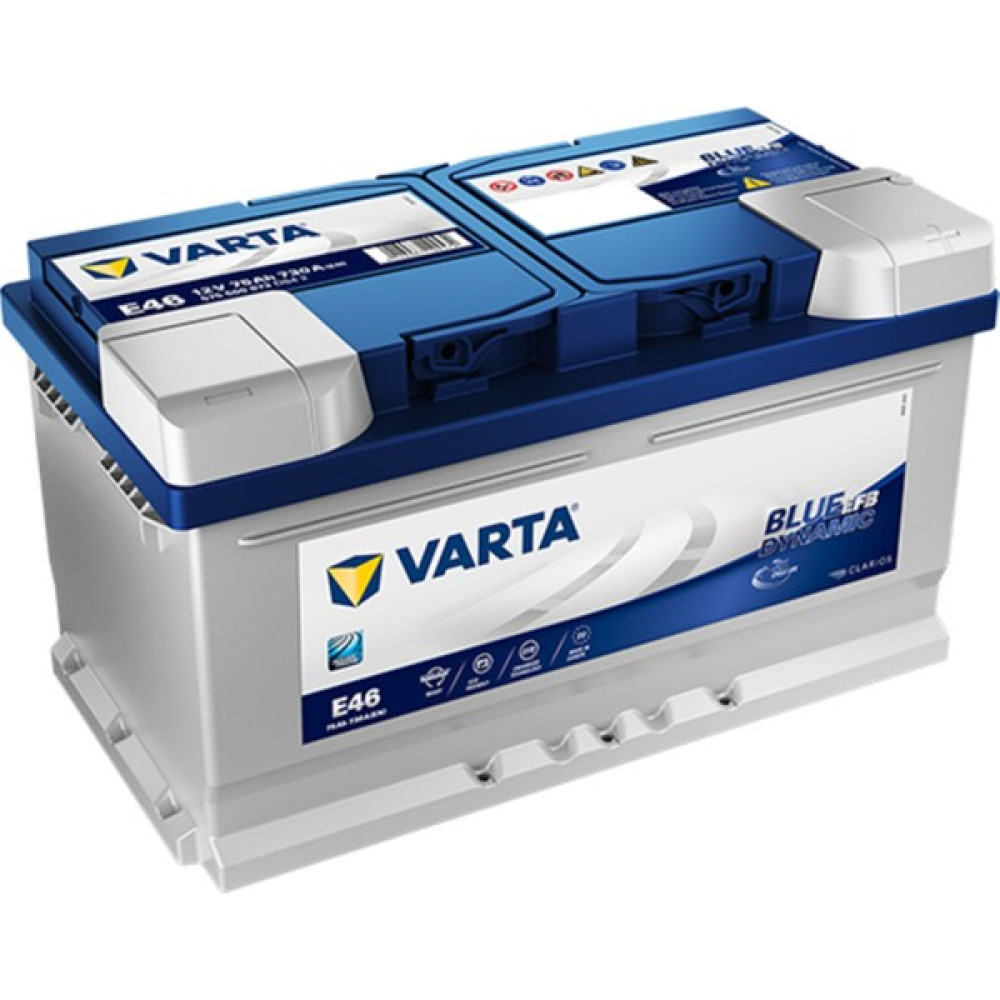 Varta 12V 75 Ah Amper 730A Cca Blue Dynamic Efb E46 Akü Akü Fiyatı