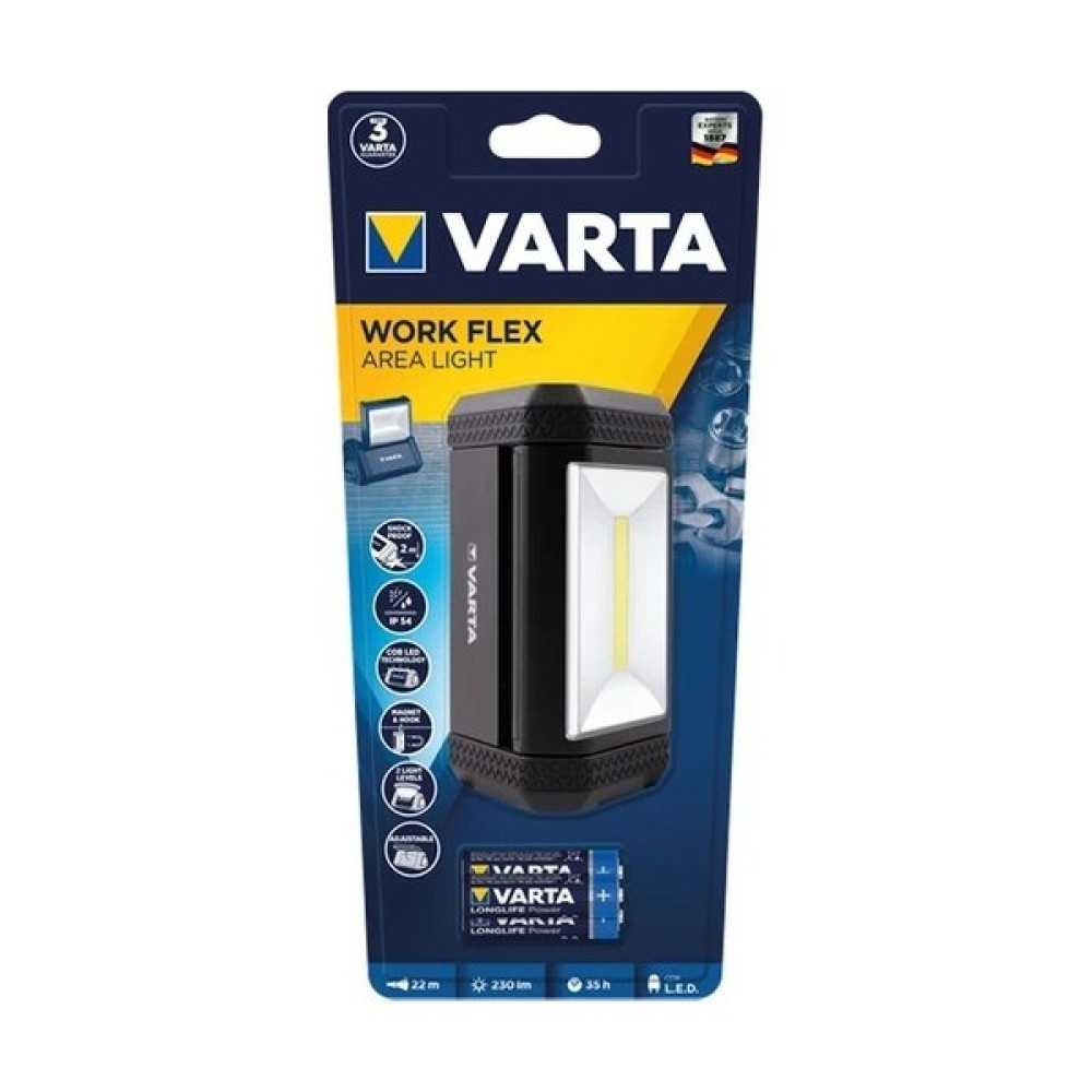 Varta 17648 Work Flex Area Light LED Fener - Siyah Oto Boyaları Fiyatı