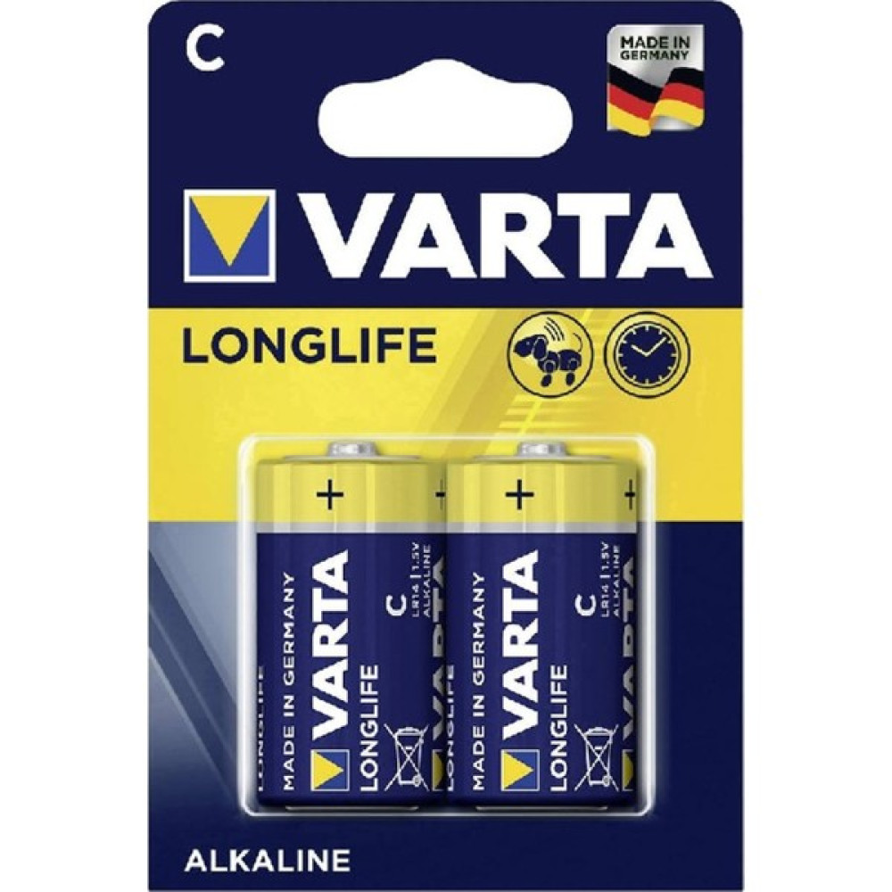 Varta 20 Adet Varta Longlife Alkalin C Orta Boy Pil Oto Boyaları Fiyatı