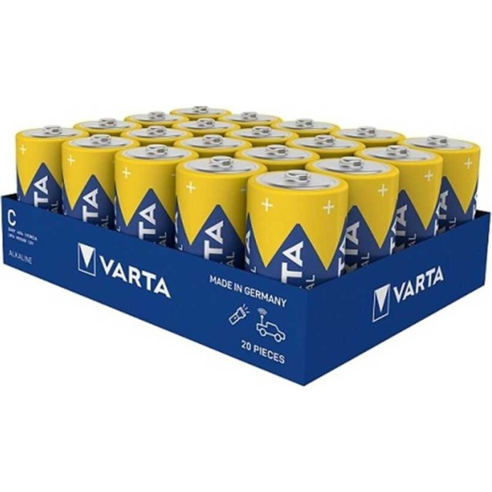 Varta 4014 Endüstriyel Alkalin C Size Orta Boy Pil 20 Adet Oto Boyaları Fiyatı