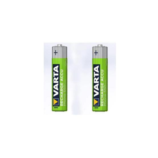 Varta 5839 AAA 550 mah 2'li Phone İnce Şarjlı Pil Normal & Şarj Edilebilir Piller Fiyatı