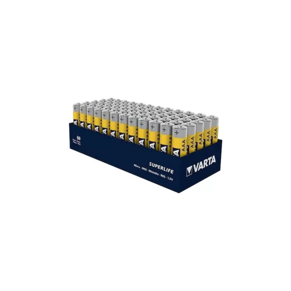 Varta 60 Adet Ince Pil Aaa Superlife Çinko Karbon Kumanda Pili Piller & Şarj Cihazları Fiyatı