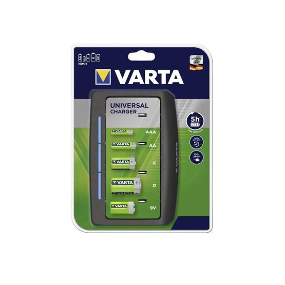 Varta 9998287LCD Universal USB AA, AAA, C, D, 9V Pil Şarj Cihazı