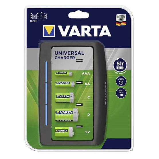 Varta 9998287LCD Universal USB AA, AAA, C, D, 9V Pil Şarj Cihazı