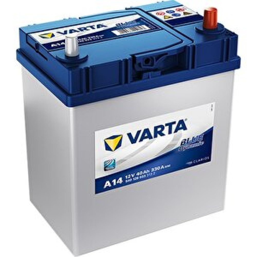 Varta A14 40ah Blue Dynamic Ince Kutup Dar Akü Akü Fiyatı