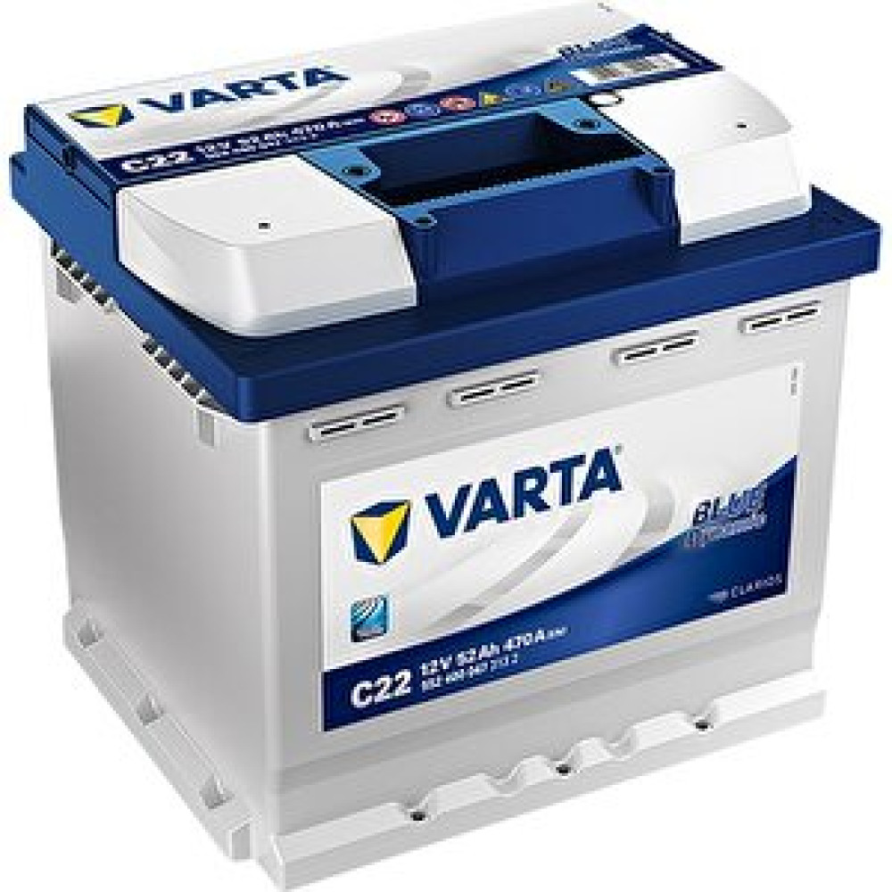 Varta C22 52ah Blue Dynamic Akü Fiyatı