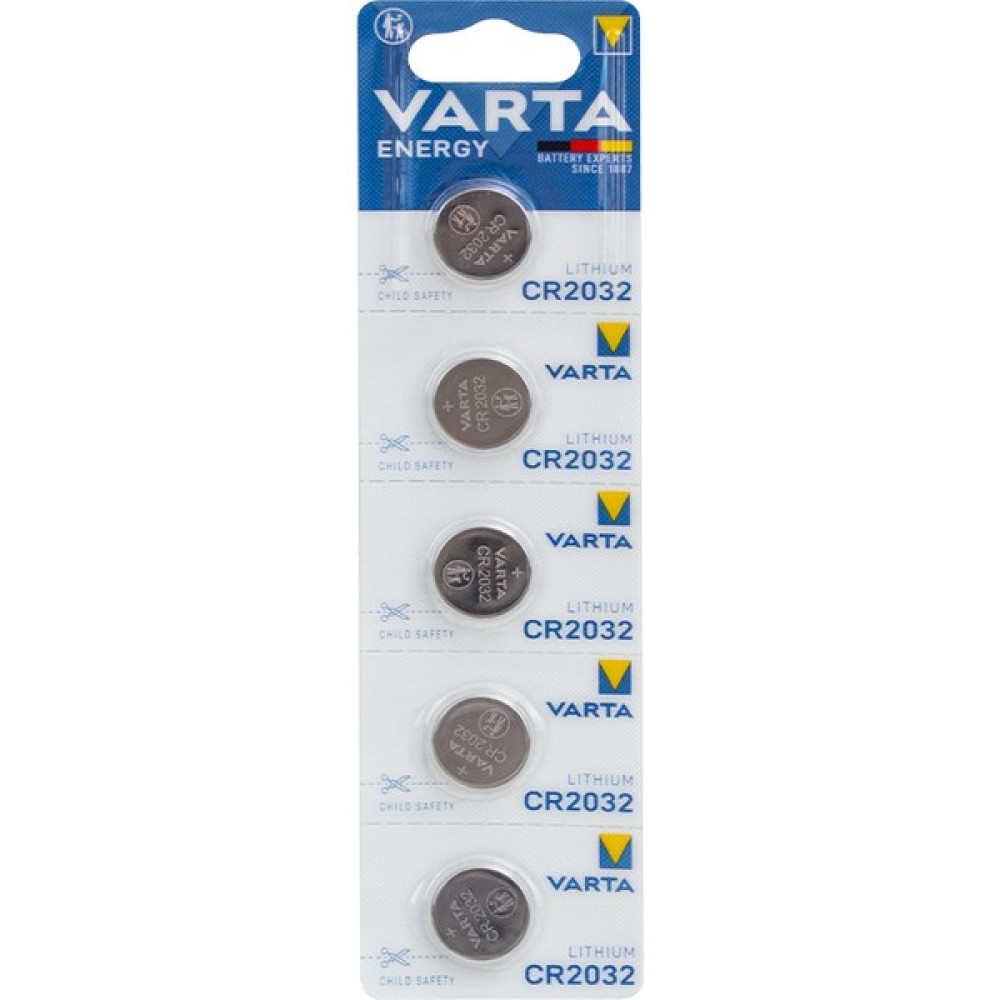 Varta CR2032 3V Lityum Pil 5li Paket Şarj Cihazları & Kitler Fiyatı