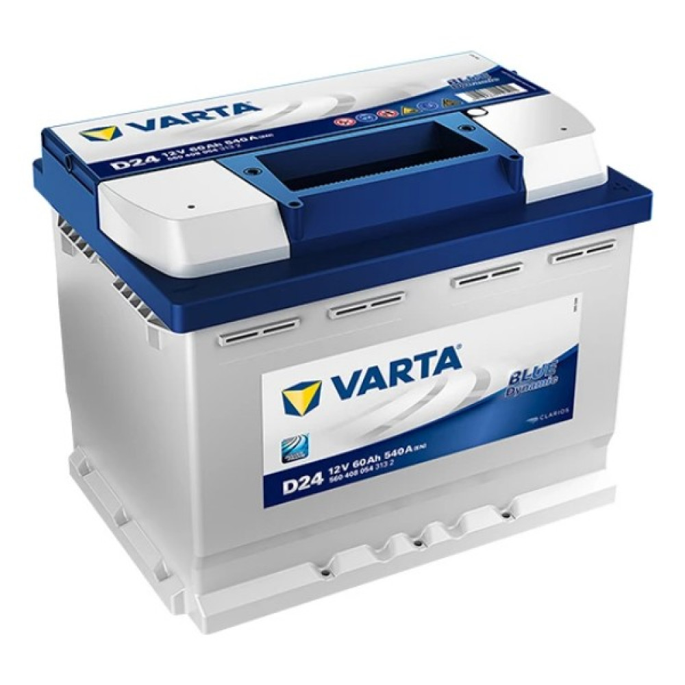 Varta D24 12 Volt 60 Amper 540 EN Blue Dynamic (Üretim Yılı: 2022) Akü Fiyatı