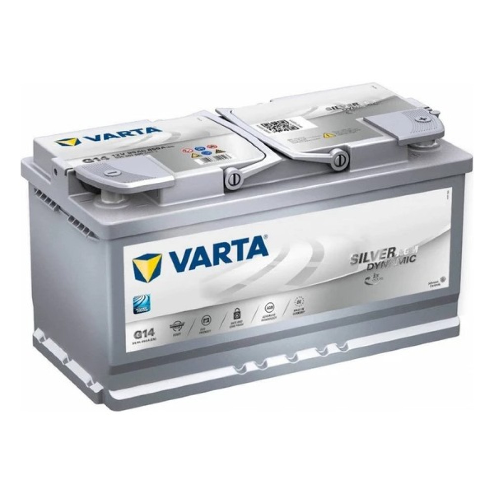 Varta G14 Silver Agm Dynamic 12 Volt 95 Amper Agm Akü Fiyatı