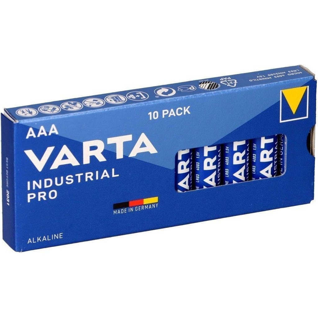 Varta Industrıal Alkalin Aaa 10'lu - 10 Adet Normal & Şarj Edilebilir Piller Fiyatı