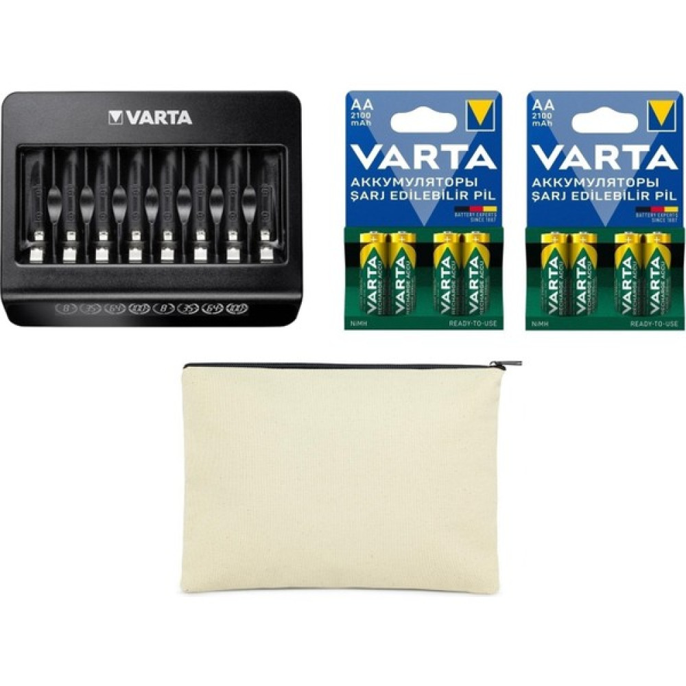 Varta Lcd Multi Plus Aa Aaa Pil Şarj Cihazı Çanta 8 Adet 2100mah Aa Kalem Pil Oto Boyaları Fiyatı