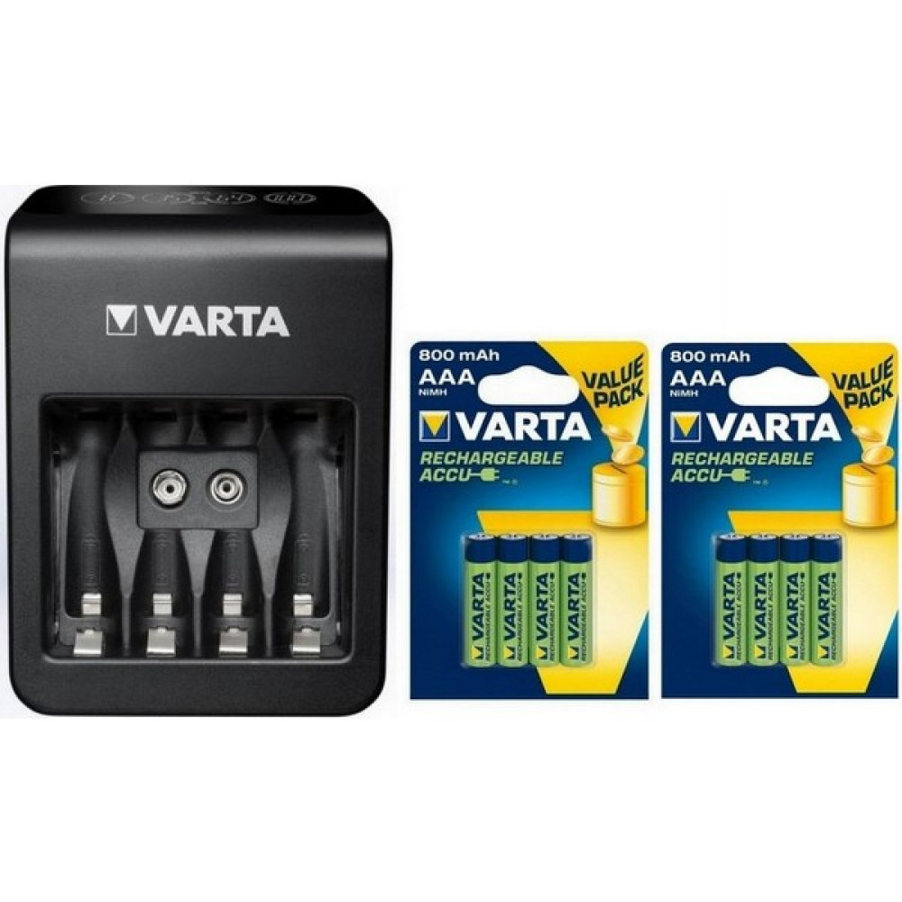Varta LCD Plug+ Plus Şarj Cihazı + 8*800 Mah Aaa Şarjlı Pil Şarj Cihazları & Kitler Fiyatı
