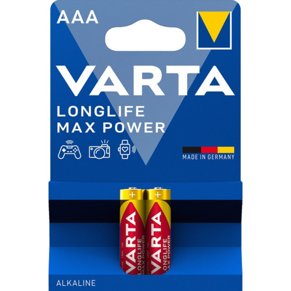 Varta Longlife Max Power 2 Li AAA Ince Kalem Pil Şarj Cihazları & Kitler Fiyatı