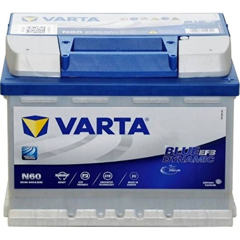 Varta N60 60 Ah Efb Start-Stop Akü Fiyatı