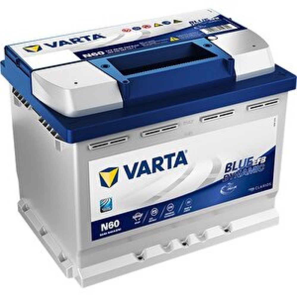Varta N60 60ah Start Stop Efb Akü Akü Fiyatı