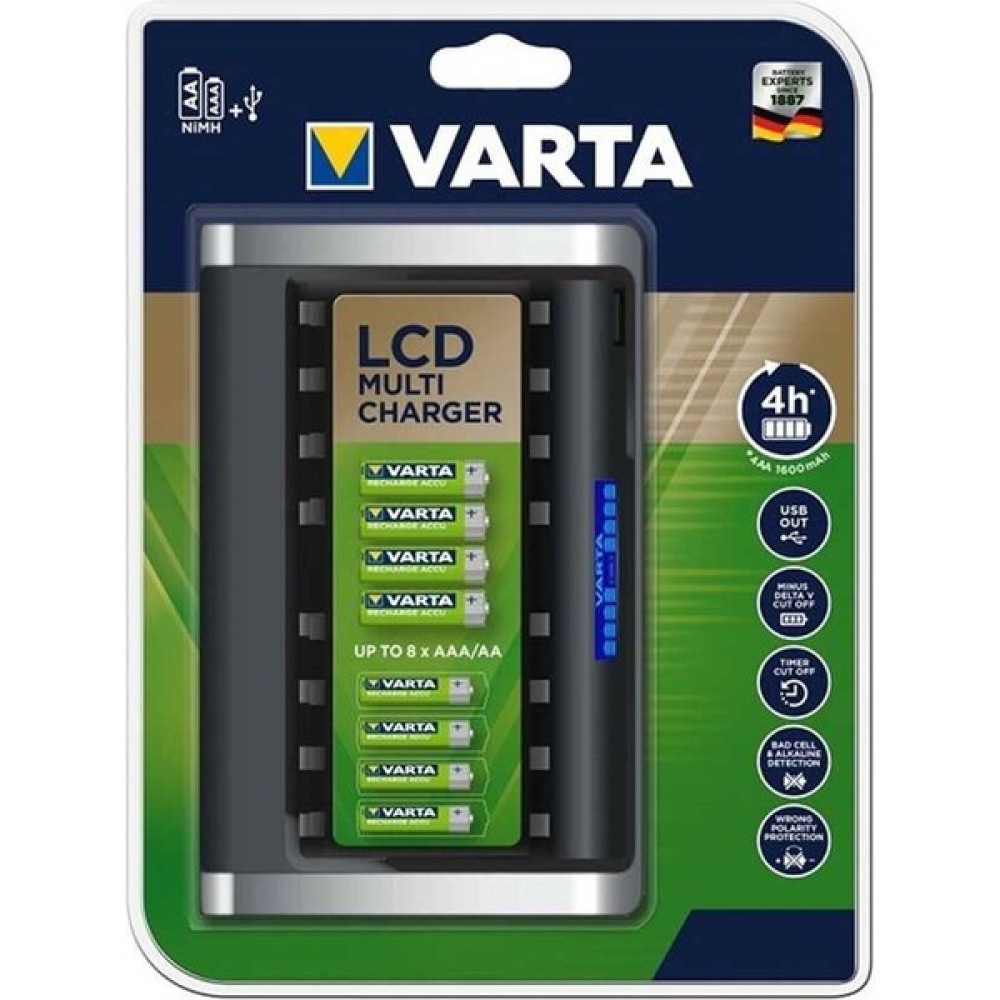 Varta Pil Şarj Aleti 8'li Şarj Cihazları & Kitler Fiyatı