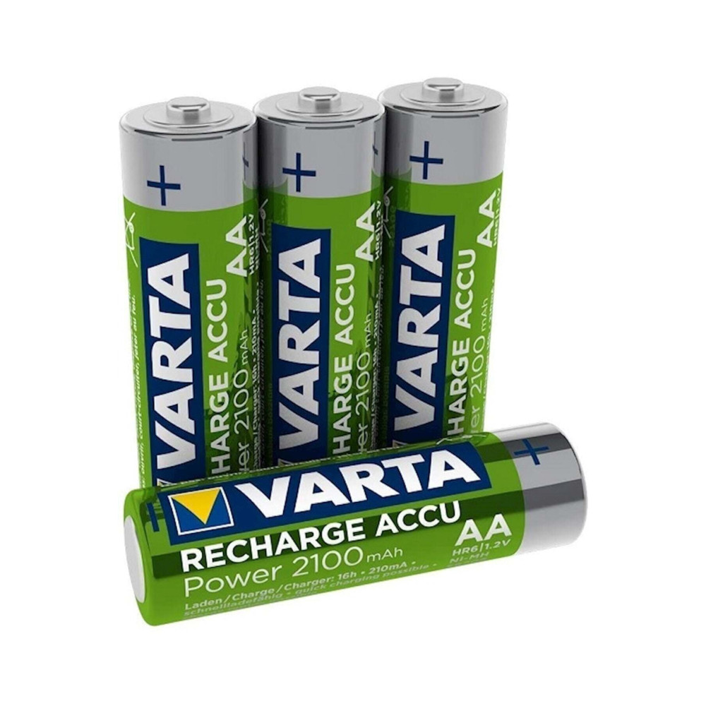 Varta Yeni Ambalaj Şarj Edilebilir Pil Aa 2100 mah 4 Adet Piller & Şarj Cihazları Fiyatı